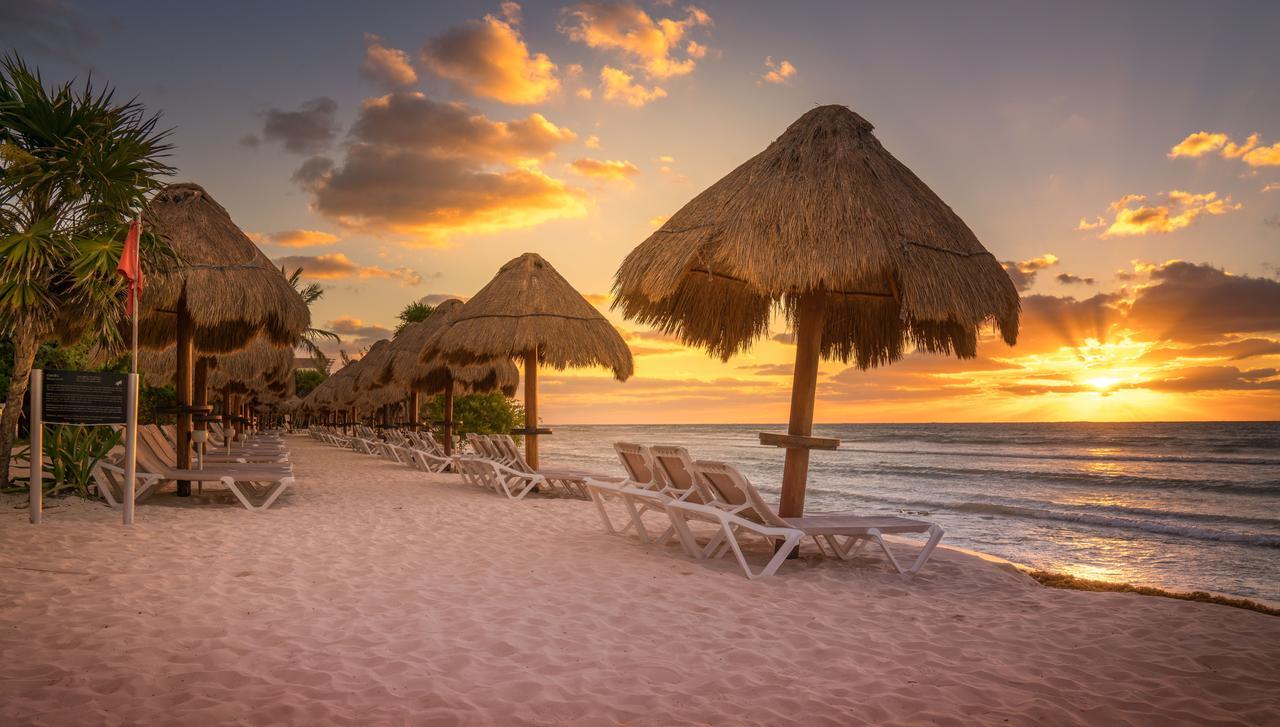 Platinum Yucatan Princess Adults Only 普拉亚卡门 外观 照片 Beach at the Grand Palladium Hotel